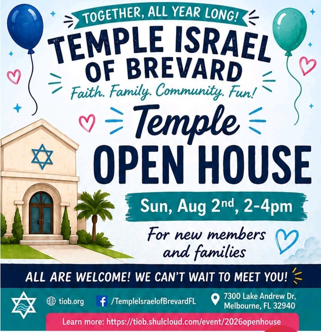 Flyer for Temple Open House